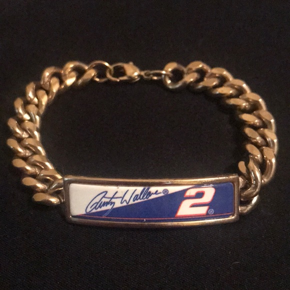 Rusty Wallace NASCAR Racing Bracelet!! - Picture 2 of 3